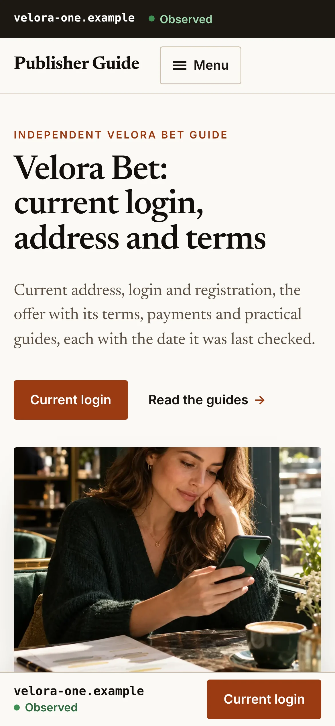 Journal mobile screenshot